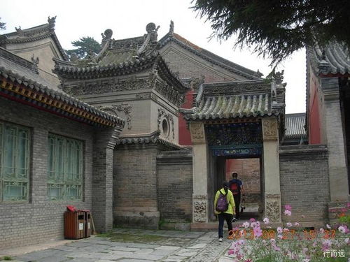 第二次骑行五台第3天下午,台怀镇 跑泉厂,继续转寺,准备返回了